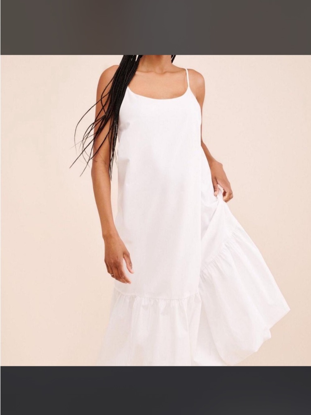 Women's bubble hem dress